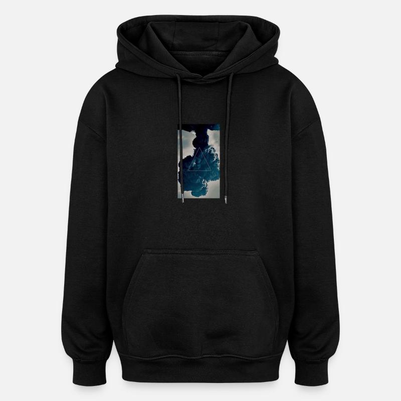 9c9c1363dd06c57336cf2d674c37da54 - Oversized Unisex Hoodie - Schwarz