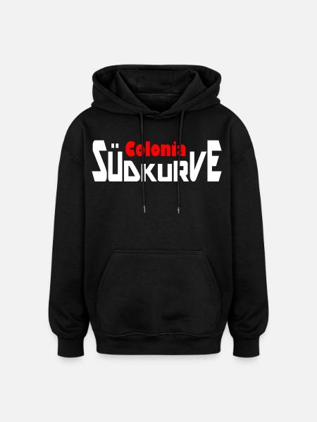 South curve Colonia - Oversized Unisex Hoodie - black