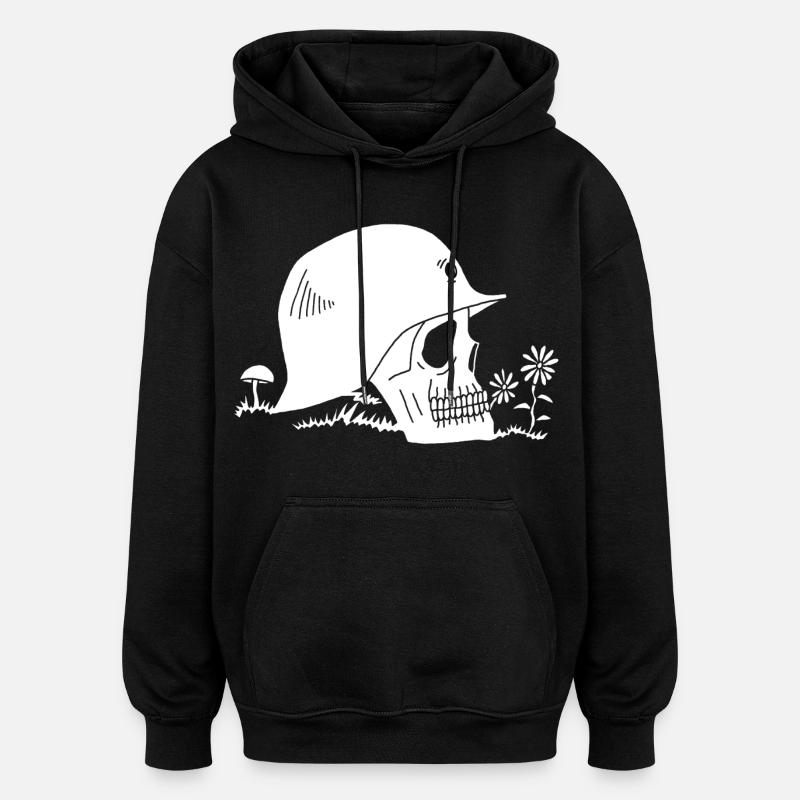 Ex-Soldat - Oversized Unisex Hoodie - Schwarz