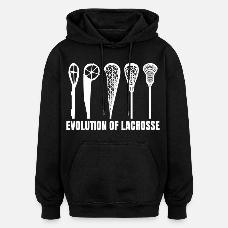 Lacrosse Development - Oversized Unisex Hoodie - black