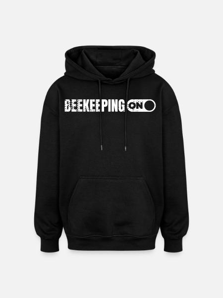 Being a beekeeper - Oversized Unisex Hoodie - black
