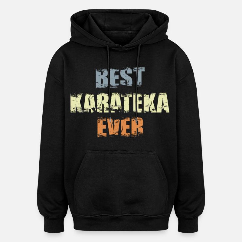 Bester Karateka - Oversized Unisex Hoodie - Schwarz