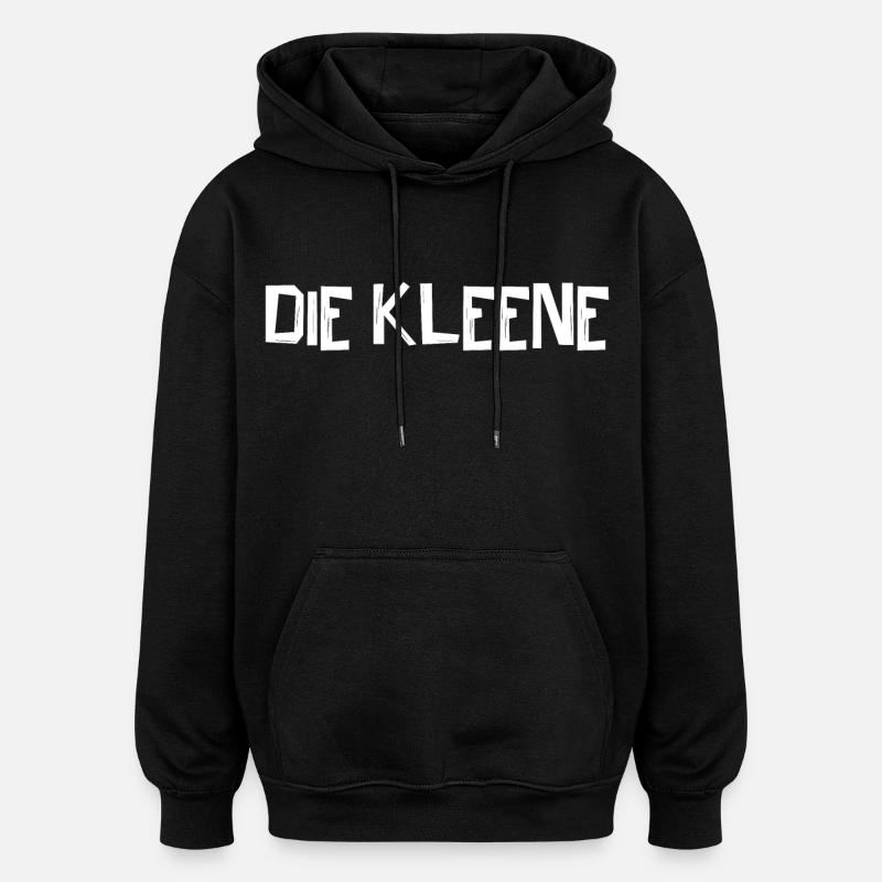 Die Kleene - Oversized Unisex Hoodie - Schwarz