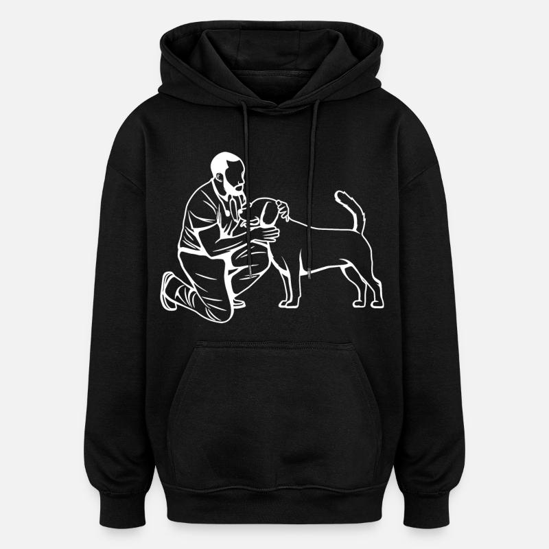Tiermediziner - Oversized Unisex Hoodie - Schwarz