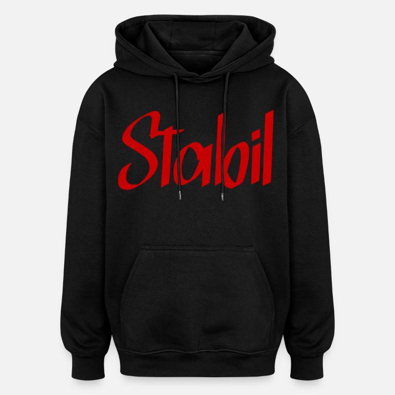 Stabil - Oversized Unisex Hoodie - Schwarz