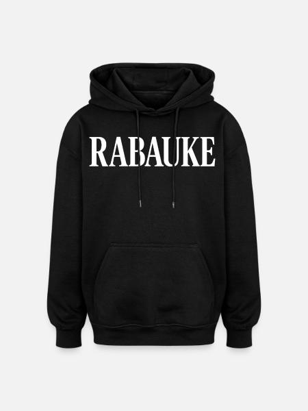 Loubard - Sweat à capuche oversize unisexe - noir