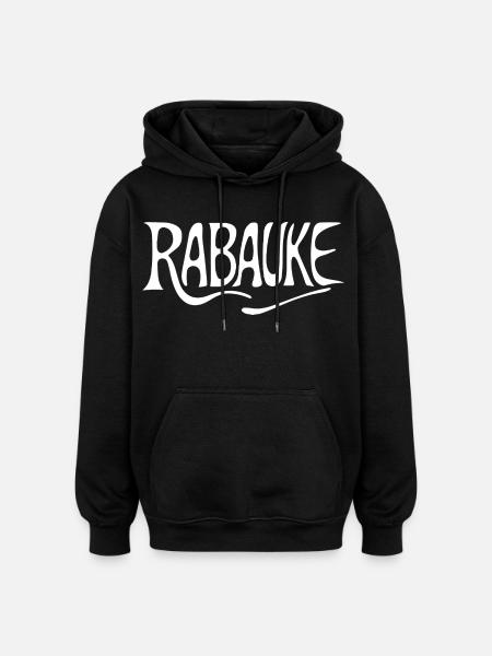 Loubard - Sweat à capuche oversize unisexe - noir