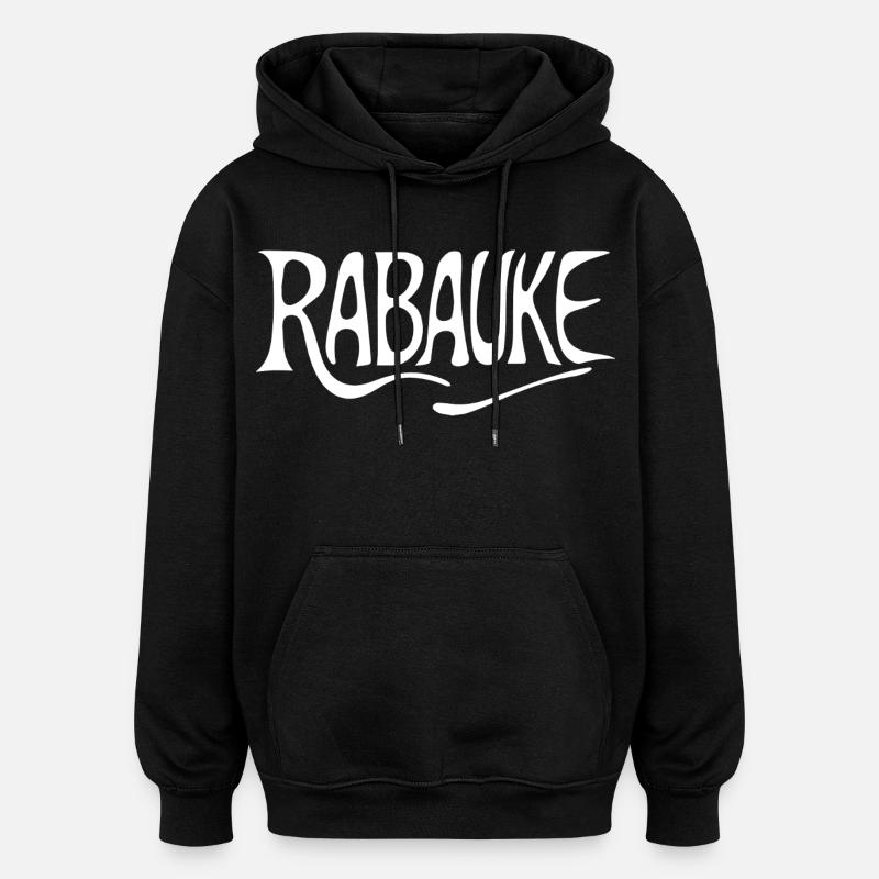 Rabauke - Oversized Unisex Hoodie - Schwarz