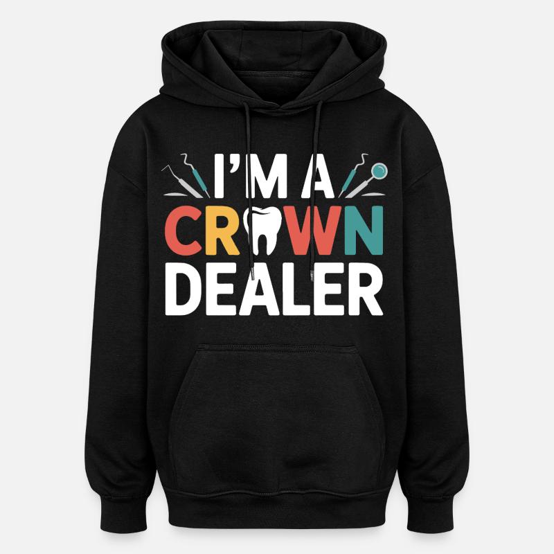 Zahntechniker Instrumentenkunst - Oversized Unisex Hoodie - Schwarz