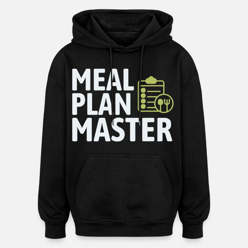 Registered Dietitian Expert Mindful Eating - Oversized Unisex Hoodie - black