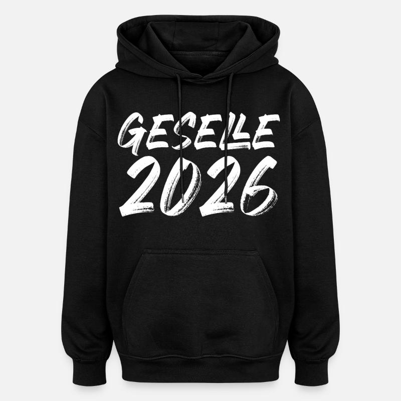 Compagnon 2026 - Sweat à capuche oversize unisexe - noir