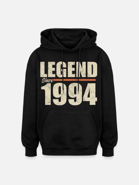 Birthday 1994 | Legend since 1994 - Oversized Unisex Hoodie - black