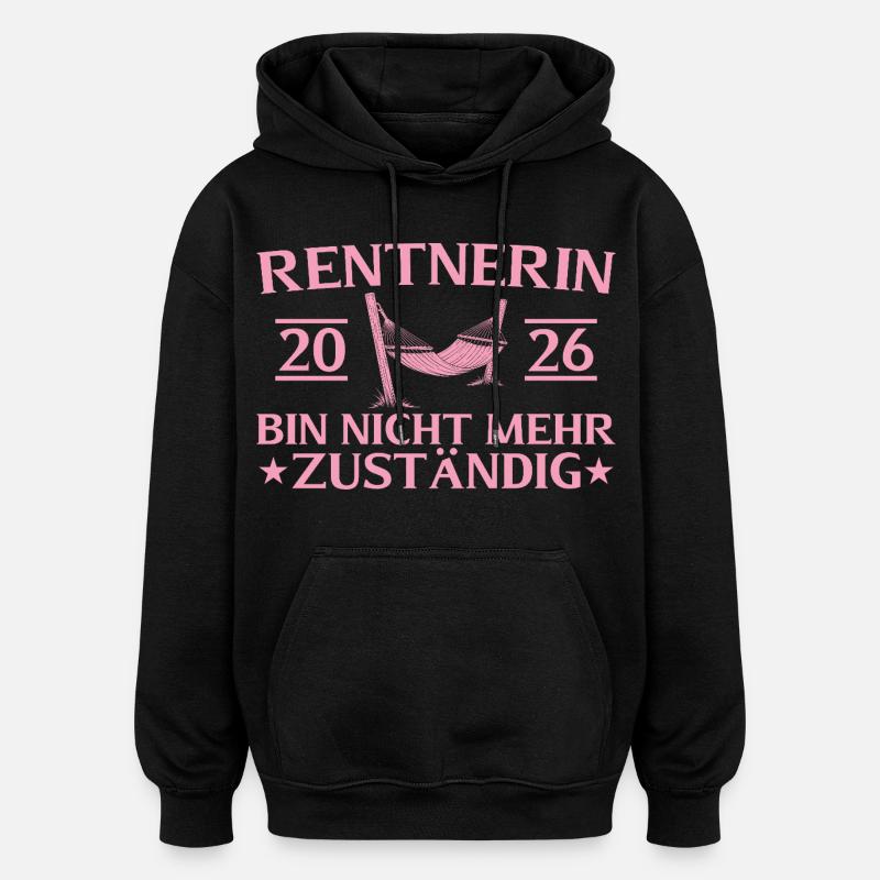 Retraité retraite 2026 Collègue d’adieu - Sweat à capuche oversize unisexe - noir