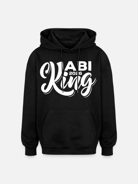 Abi King 2026 - Abitur - Spruch - Oversized Unisex Hoodie - black