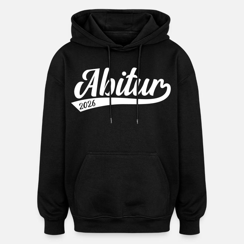 Abitur 2026 Abi - Oversized Unisex Hoodie - black