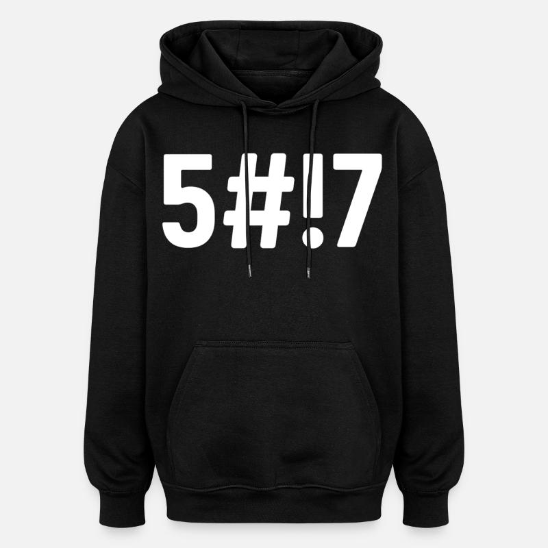 Shit Coded - Oversized Unisex Hoodie - black