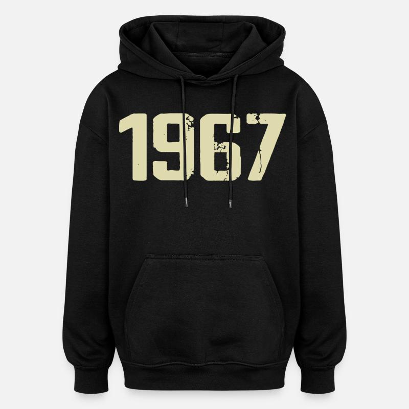 Jubilee 1967 - Oversized Unisex Hoodie - black