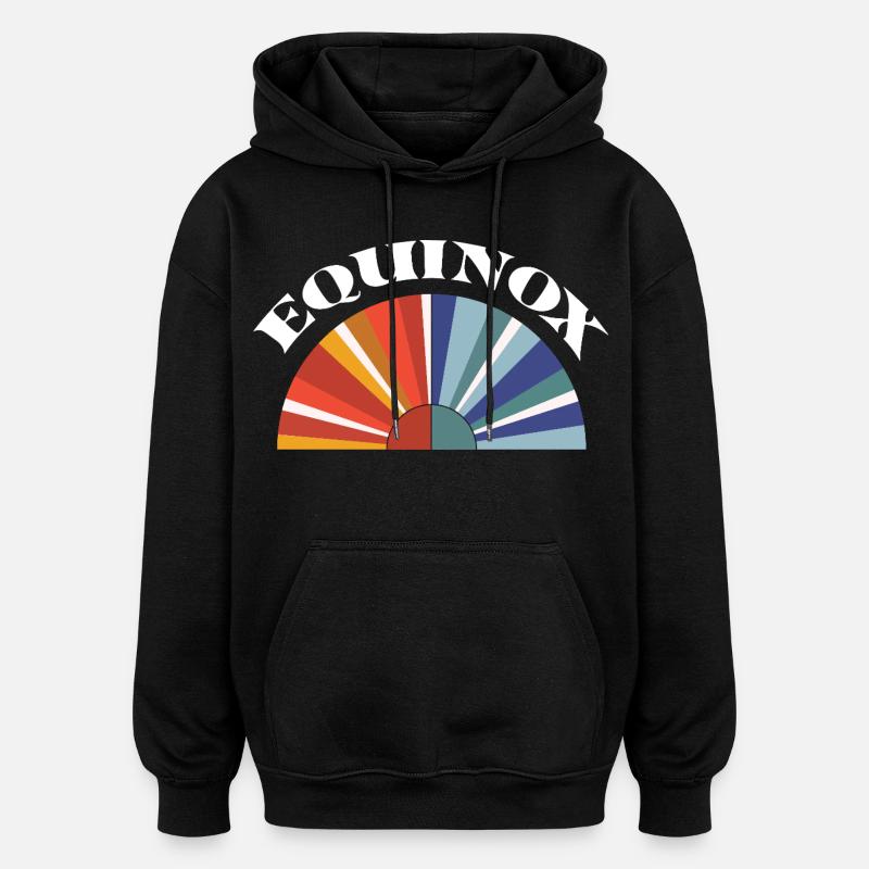 Equinox Happy Easter Ostara - Oversized Unisex Hoodie - black
