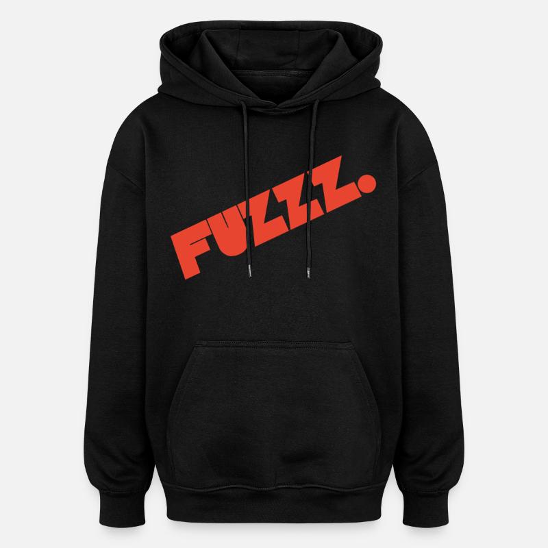 FUZZZ - Oversized Unisex Hoodie - black