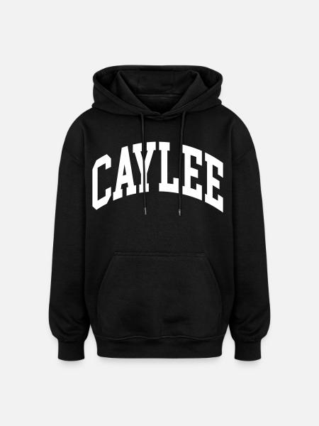 Caylee - Oversized Unisex Hoodie - black