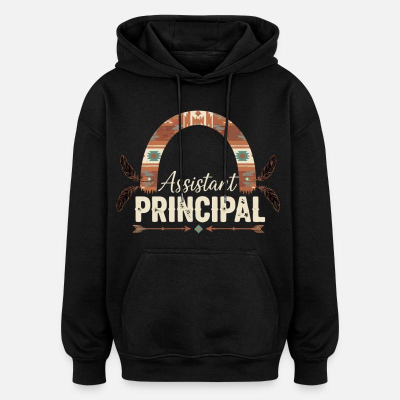 Vice-Rector Assistant Principal - Oversized Unisex Hoodie - black
