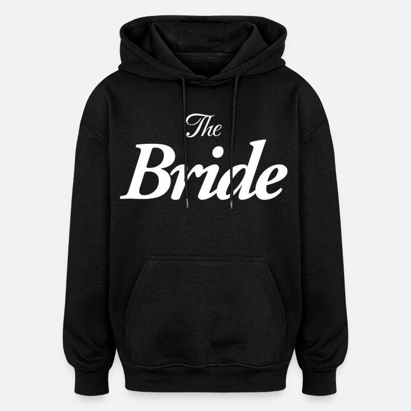 the bride - Oversized Unisex Hoodie - black