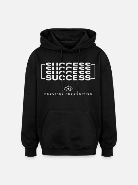 Signature Projector - Success - Oversized Unisex Hoodie - black