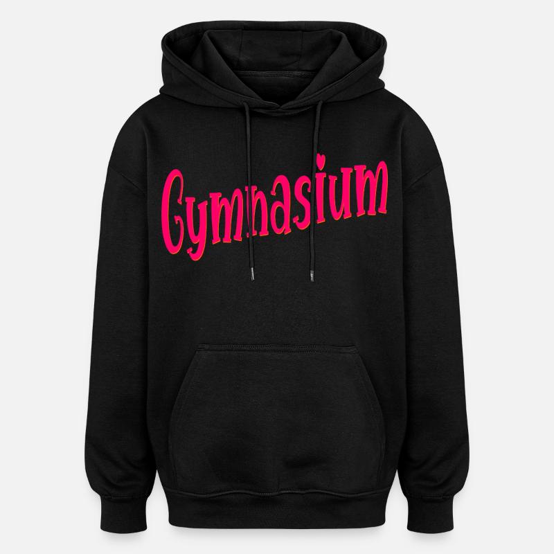 Schule Schulwechsel Gymnasium - Oversized Unisex Hoodie - Schwarz