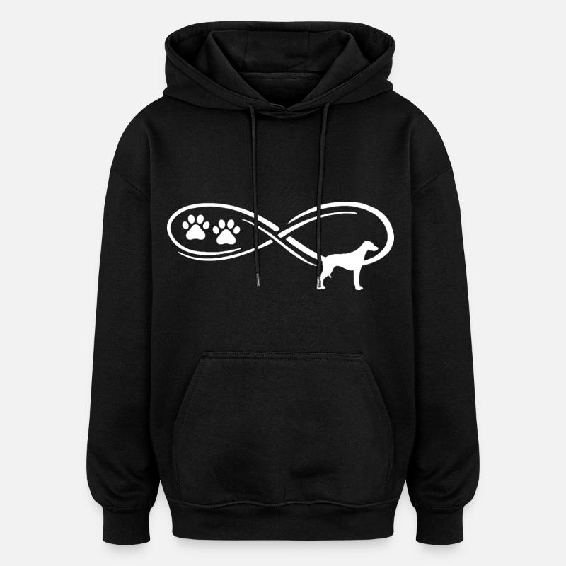 Rhodesian Ridgeback Infinte - Oversized Unisex Hoodie - black