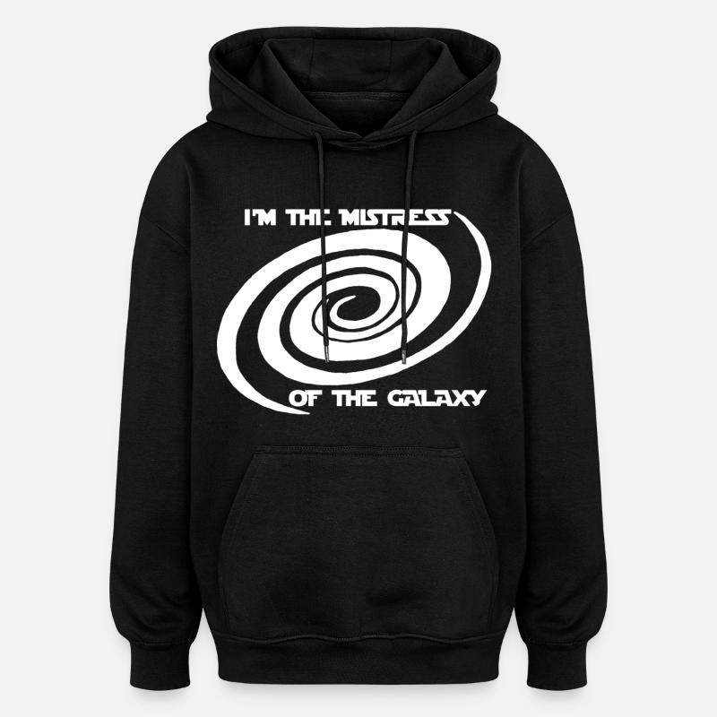 Herrin der Galaxis - Oversized Unisex Hoodie - Schwarz