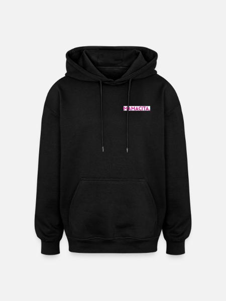 TnAflix - Sweat à capuche oversize unisexe - noir