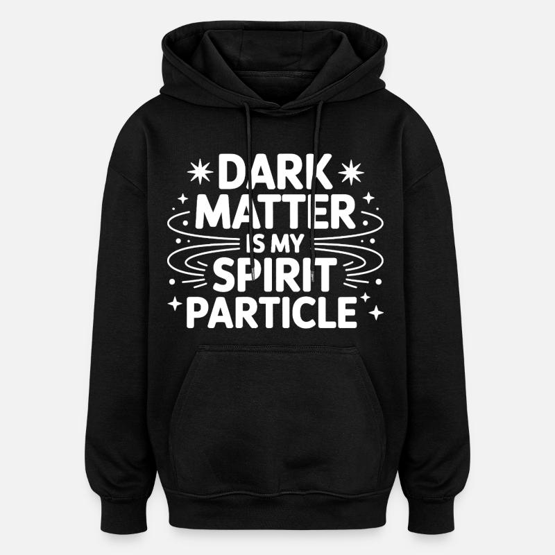 Conception d'amoureux des planètes astronomiques - Sweat à capuche oversize unisexe - noir