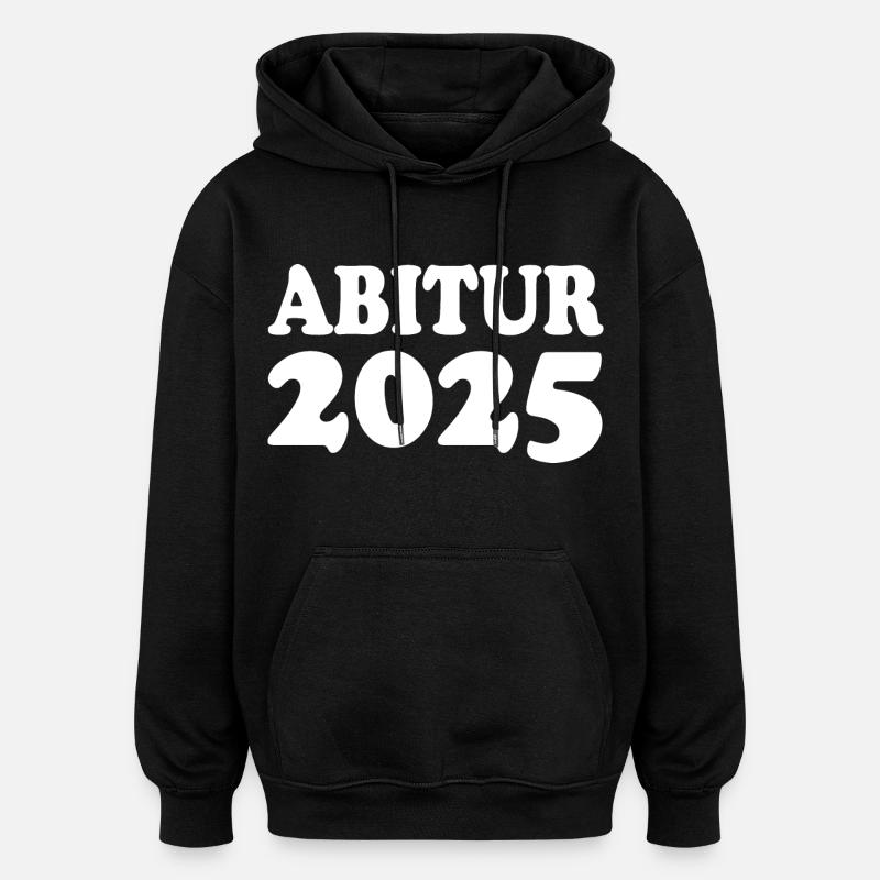 Remise des diplômes 2025 - Sweat à capuche oversize unisexe - noir