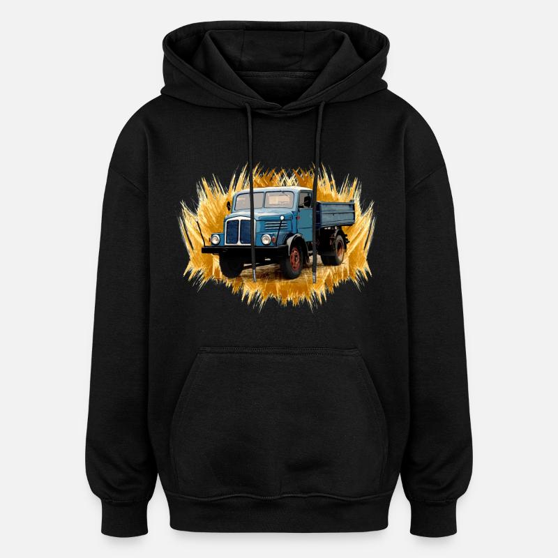 IFA S4000 - Oversized Unisex Hoodie - black