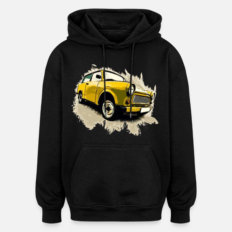 Satellite - Oversized Unisex Hoodie - black