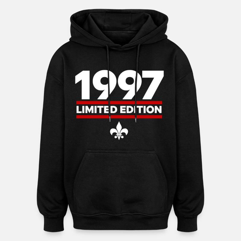 1997 Édition limitée - Sweat à capuche oversize unisexe - noir