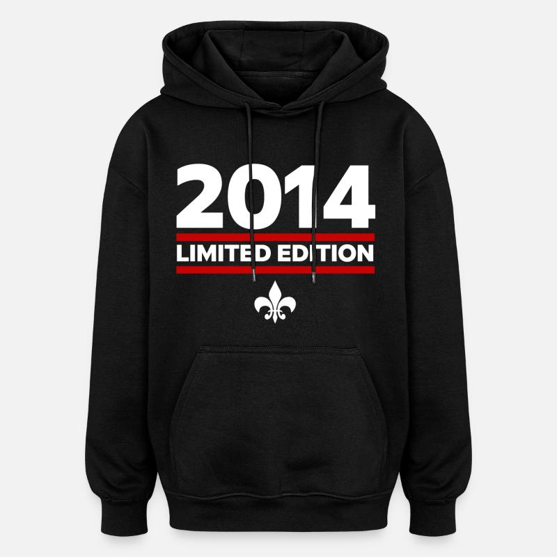 2014 Limited Edition - Oversized Unisex Hoodie - black