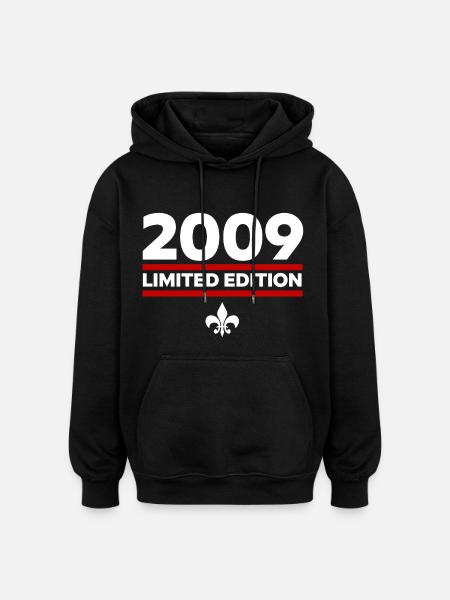 2009 Limited Edition - Oversized Unisex Hoodie - black