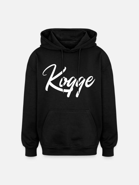 Kogge - Oversized Unisex Hoodie - Schwarz