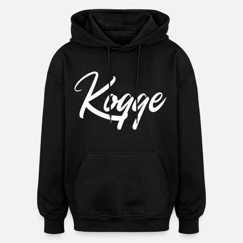 Kogge - Oversized Unisex Hoodie - Schwarz