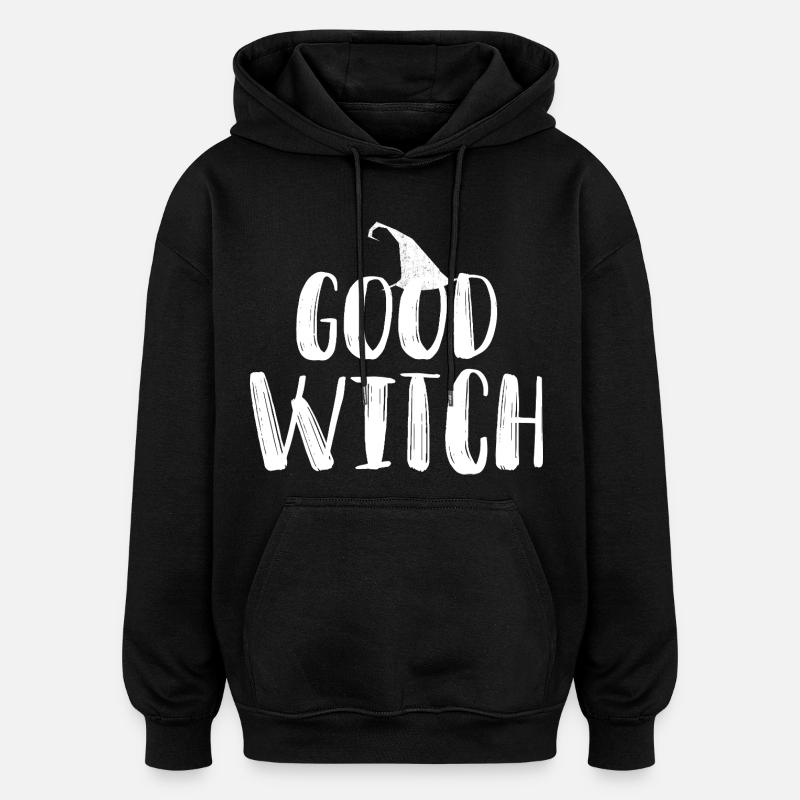 Good Witch Magic Shirt - Oversized Unisex Hoodie - black
