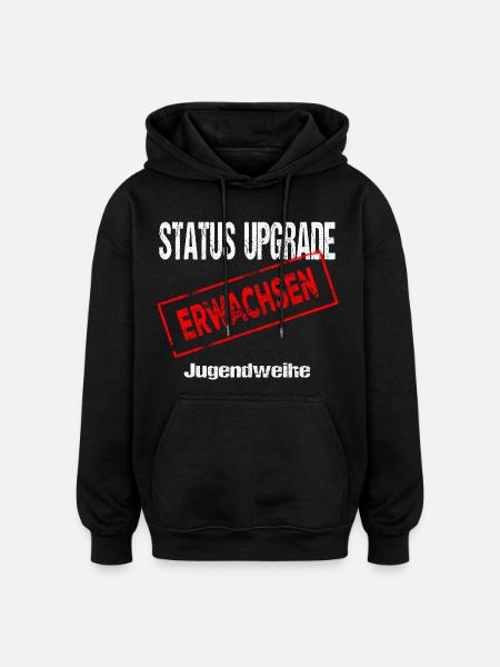 Jugendweihe - Jugendweihe 2026 - Oversized Unisex Hoodie - Schwarz
