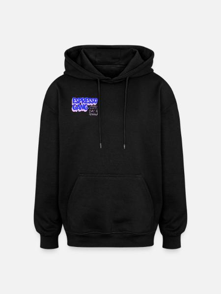 Espresso course - Oversized Unisex Hoodie - black