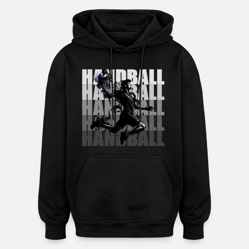 Handball - Oversized Unisex Hoodie - black