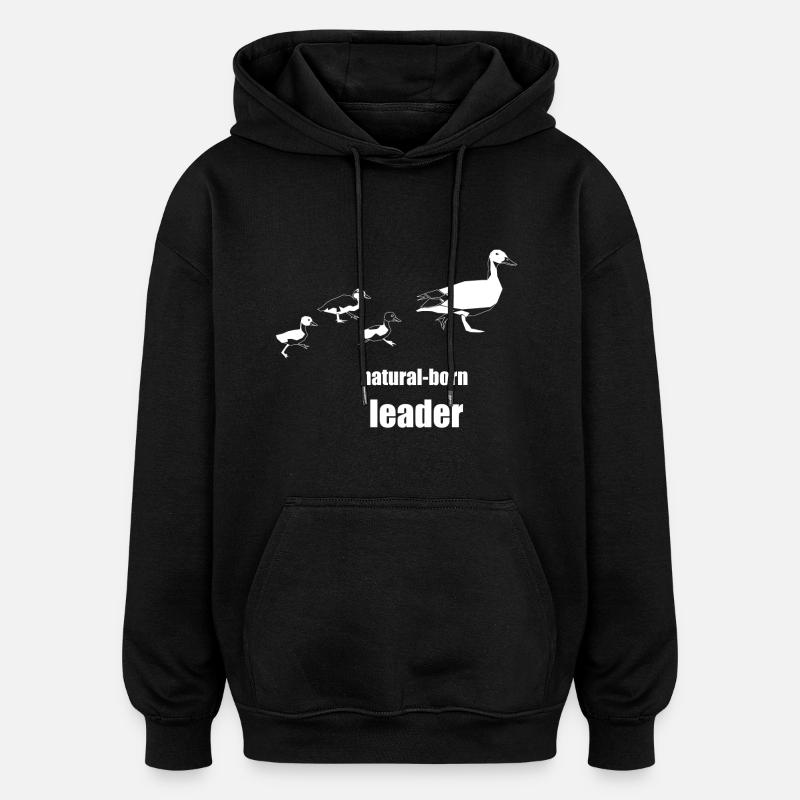 chef-né - Sweat à capuche oversize unisexe - noir