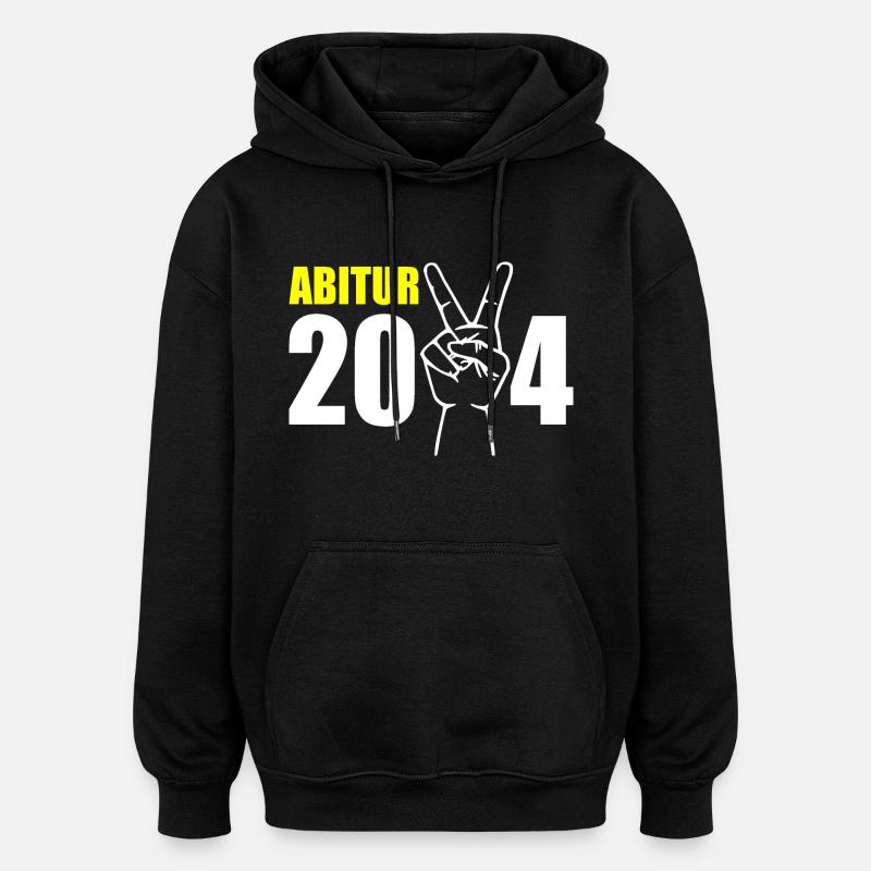 Abitur 2024 - Oversized Unisex Hoodie - Schwarz