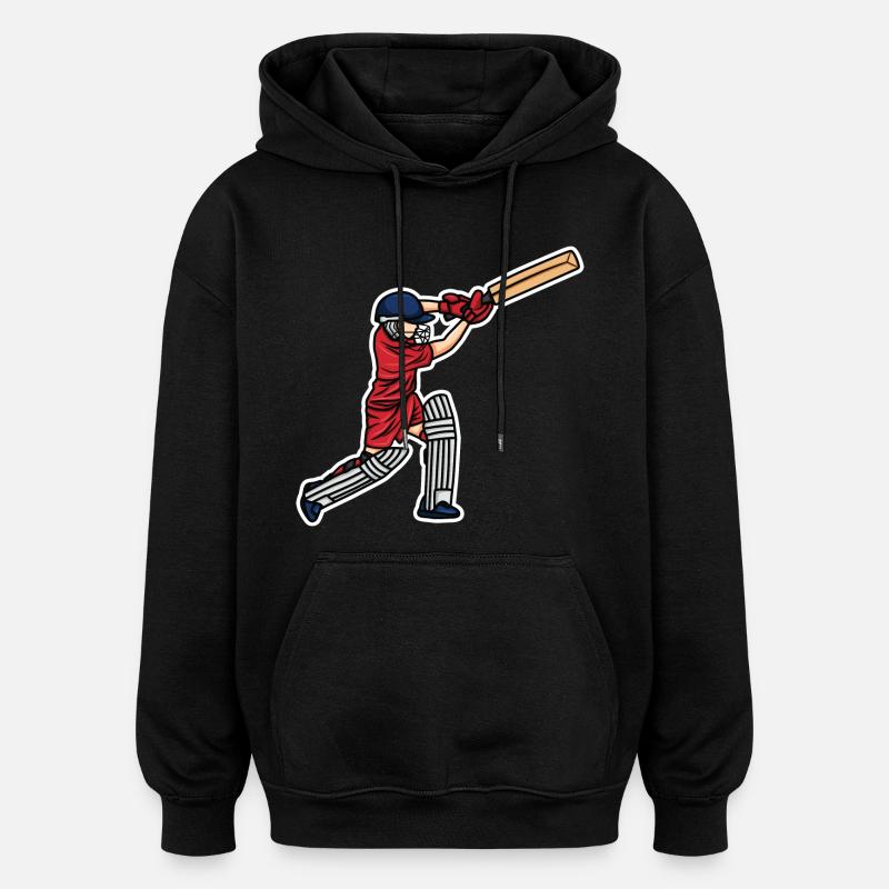 Enfant de cricket - Sweat à capuche oversize unisexe - noir