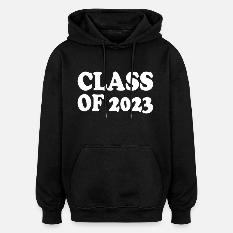 Class of 2023 - Sweat à capuche oversize unisexe - noir