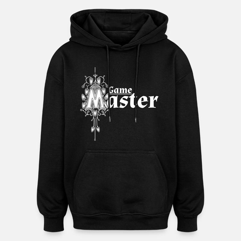 Gamemaster - Oversized Unisex Hoodie - black