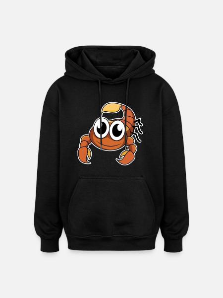 Lustiger Skorpion - Oversized Unisex Hoodie - Schwarz